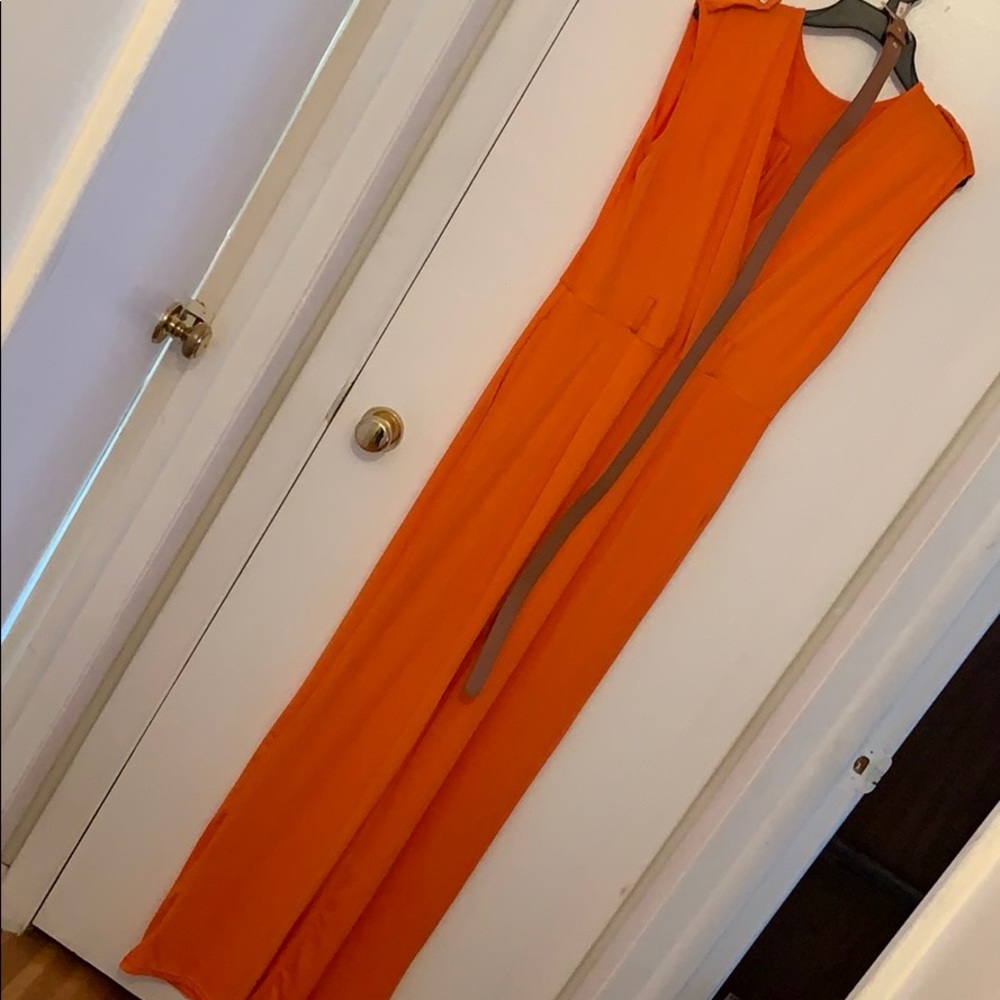 Orange jumpsuit